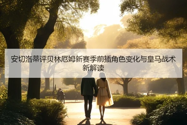 安切洛蒂评贝林厄姆新赛季前插角色变化与皇马战术新解读